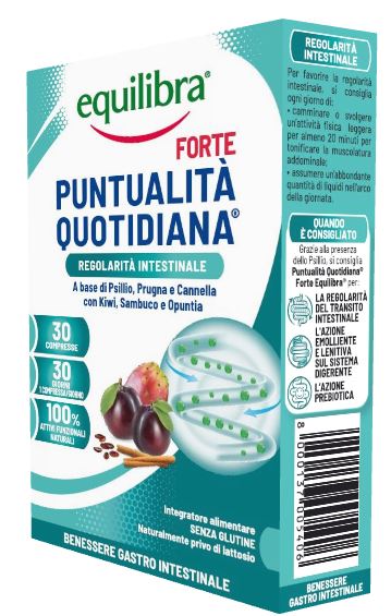 EQUILIBRA PUNTUALITA' QUOTIDIANA FORTE 30 COMPRESSE - Farmacia Murachelli Di Putelli dr. Giovanni
