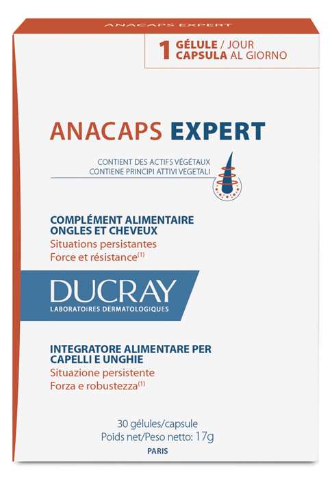 DUCRAY ANACAPS EXPERT CAPELLI E UNGHIE 30 CAPSULE - Farmacia Murachelli Di Putelli dr. Giovanni
