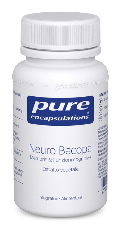 PURE ENCAPSULATIONS NEURO BACOPA MEMORIA & FUNZIONI COGNITIVE 30 CAPSULE - Farmacia Murachelli Di Putelli dr. Giovanni