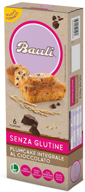 DORIA PLUMCAKE INTEGRALE CIOCCOLATO 6 PEZZI DA 35 G - Farmacia Murachelli Di Putelli dr. Giovanni