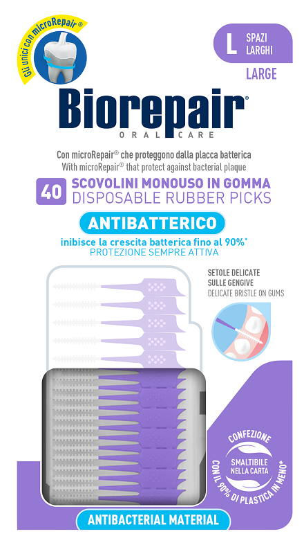 BIOREPAIR SOFT PICK LARGE 40 PEZZI - Farmacia Murachelli Di Putelli dr. Giovanni