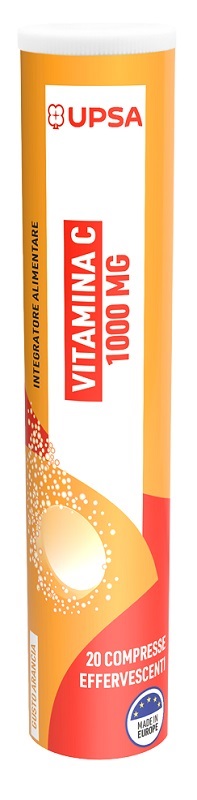 UPSA VITALITY VITAMINA C 1000 MG 20 COMPRESSE EFFERVESCENTI - Farmacia Murachelli Di Putelli dr. Giovanni