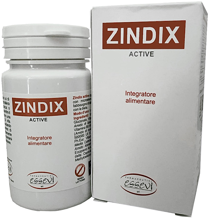 ZINDIX ACTIVE 30 CAPSULE DA 500 MG - Farmacia Murachelli Di Putelli dr. Giovanni