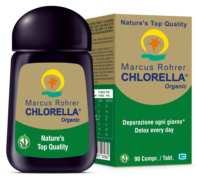 MARCUS ROHRER CHLORELLA ORGANIC 90 COMPRESSE - Farmacia Murachelli Di Putelli dr. Giovanni