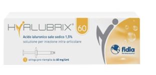 SIRINGA INTRA-ARTICOLARE HYALUBRIX 60 ACIDO IALURONICO 1,5% 60 MG 4 ML - Farmacia Murachelli Di Putelli dr. Giovanni