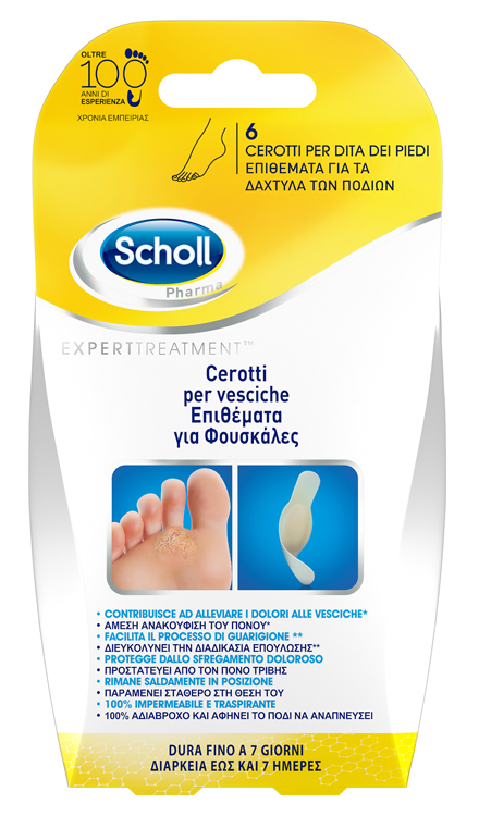 CEROTTO SCHOLL VESCICA DITA PIEDE 6 PEZZI - Farmacia Murachelli Di Putelli dr. Giovanni