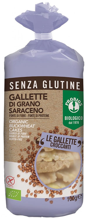 PROBIOS GALLETTE GRANO SARACENO 100% 100 G - Farmacia Murachelli Di Putelli dr. Giovanni