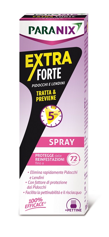 SPRAY EXTRA FORTE PARANIX PER PIDOCCHI E LENDINI 100 ML - Farmacia Murachelli Di Putelli dr. Giovanni