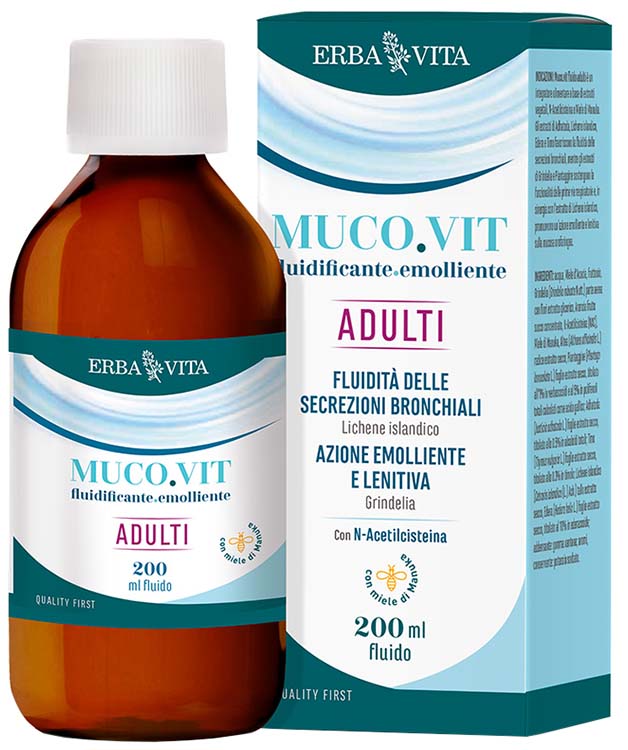 MUCOVIT FLUIDO ADULTI 200 ML - Farmacia Murachelli Di Putelli dr. Giovanni
