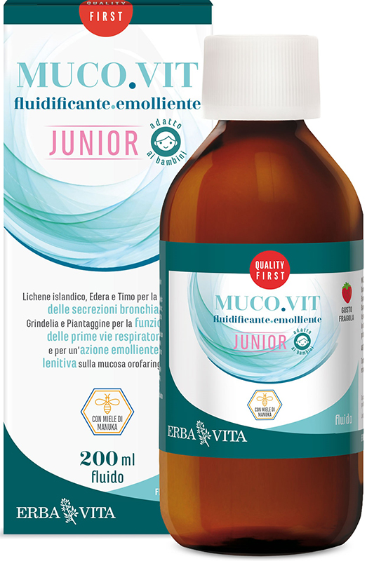 MUCOVIT FLUIDO BAMBINI 200 ML - Farmacia Murachelli Di Putelli dr. Giovanni