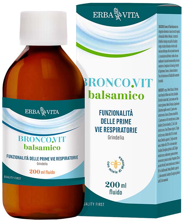 BRONCOVIT FLUIDO BALSAMICO 200 ML - Farmacia Murachelli Di Putelli dr. Giovanni