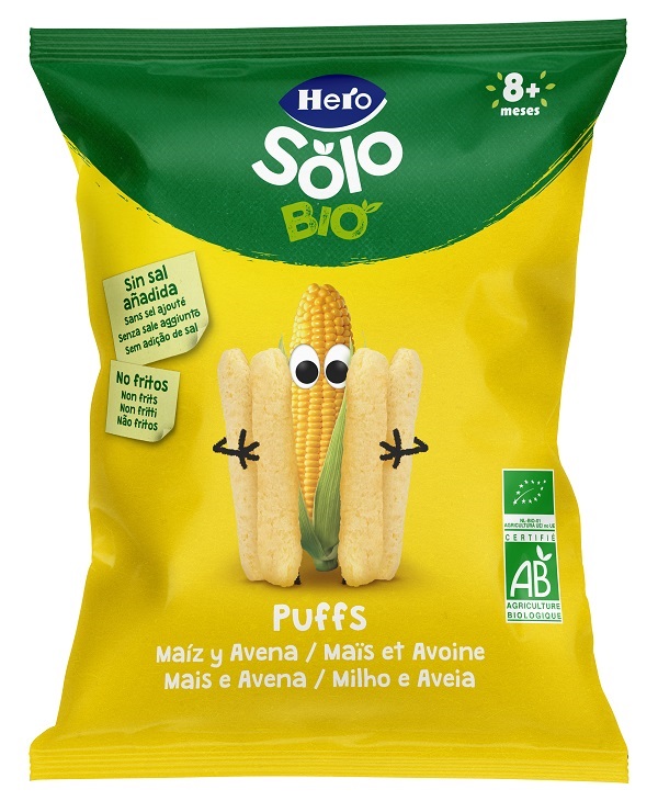 HERO SOLO SNACK PUFF AVENA MAIS 25 G - Farmacia Murachelli Di Putelli dr. Giovanni