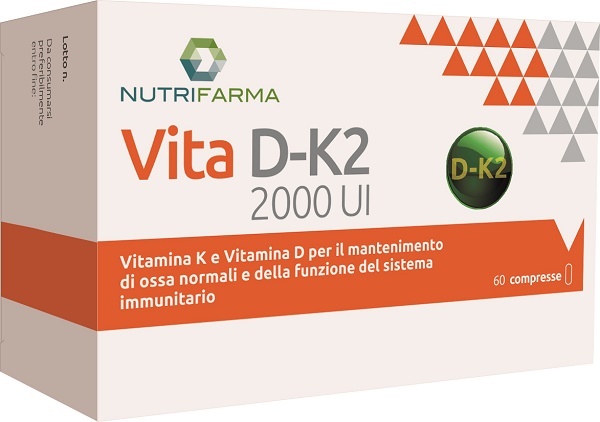 VITA D-K2 60 COMPRESSE - Farmacia Murachelli Di Putelli dr. Giovanni