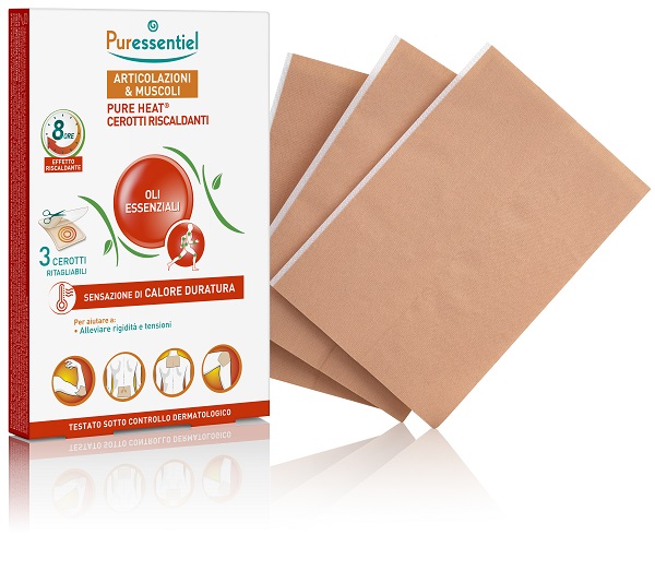 PURESSENTIEL HEAT CEROTTI 3 PEZZI - Farmacia Murachelli Di Putelli dr. Giovanni