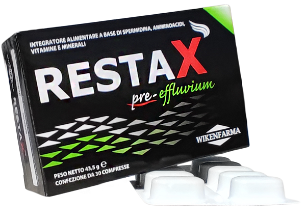 RESTAX PRE EFFLUVIUM 30 COMPRESSE - Farmacia Murachelli Di Putelli dr. Giovanni