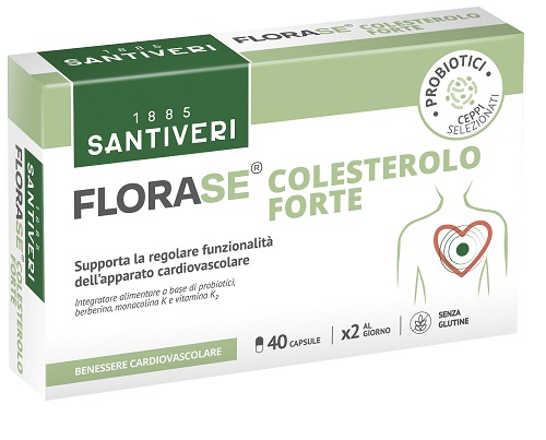 FLORASE COLESTEROLO FORTE 40 CAPSULE - Farmacia Murachelli Di Putelli dr. Giovanni