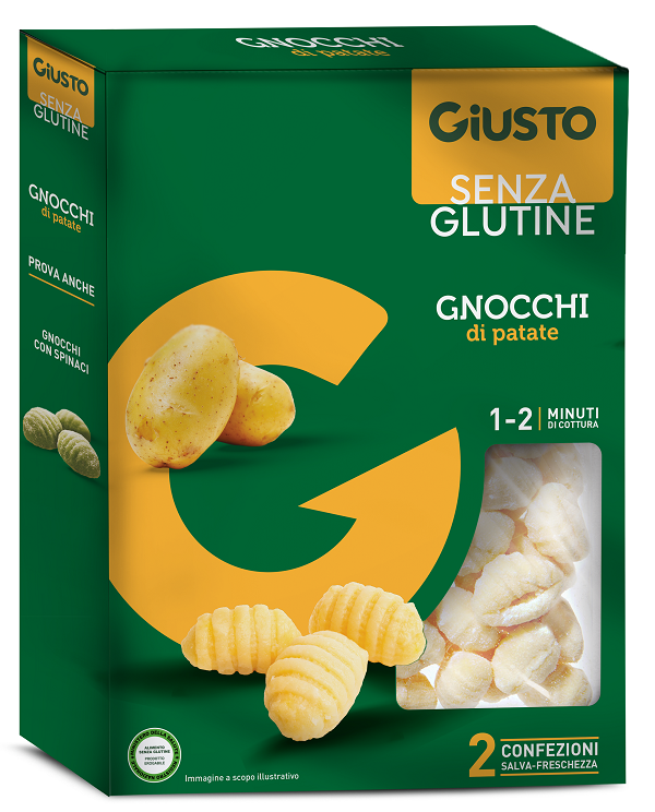 GIUSTO SENZA GLUTINE GNOCCHI 2X250 G - Farmacia Murachelli Di Putelli dr. Giovanni