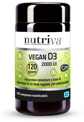 NUTRIVA VEGAN D3 120 COMPRESSE - Farmacia Murachelli Di Putelli dr. Giovanni