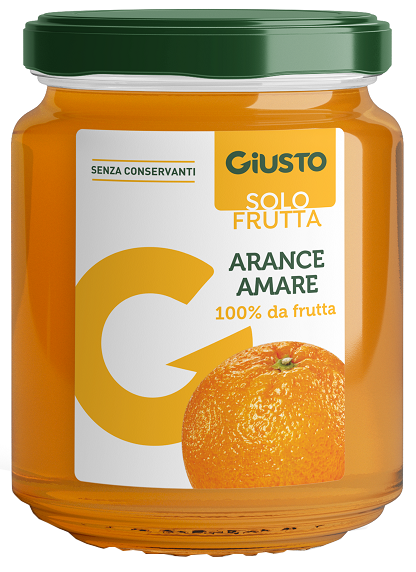 GIUSTO SOLO FRUTTA MARMELL ARANCE AMARE 284 G - Farmacia Murachelli Di Putelli dr. Giovanni