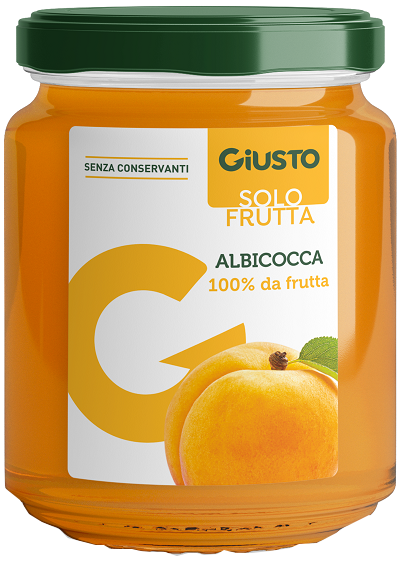 GIUSTO SOLO FRUTTA MARMELLATA ALBICOCCHE 284 G - Farmacia Murachelli Di Putelli dr. Giovanni