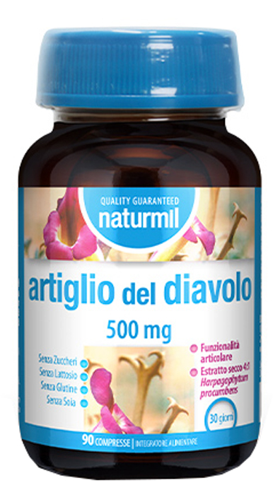 NATURMIL ARTIGLIO DEL DIAVOLO 500 MG 90 COMPRESSE - Farmacia Murachelli Di Putelli dr. Giovanni