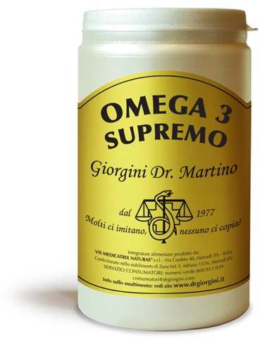 OMEGA 3 SUPREMO 120 SOFTGEL - Farmacia Murachelli Di Putelli dr. Giovanni