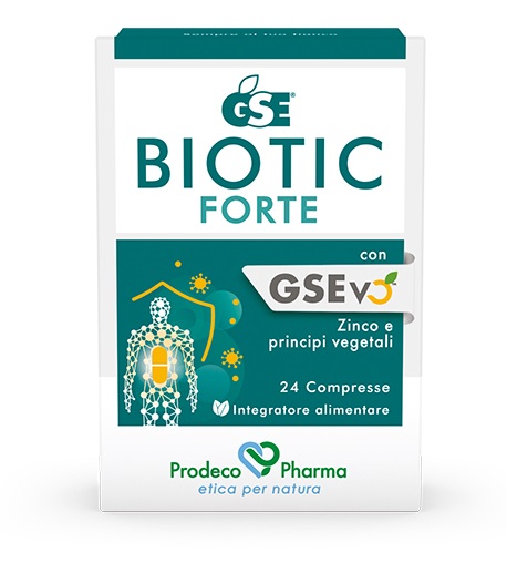 GSE BIOTIC FORTE 24 COMPRESSE - Farmacia Murachelli Di Putelli dr. Giovanni