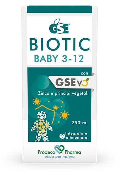 GSE BIOTIC BABY 3-12 250 ML - Farmacia Murachelli Di Putelli dr. Giovanni