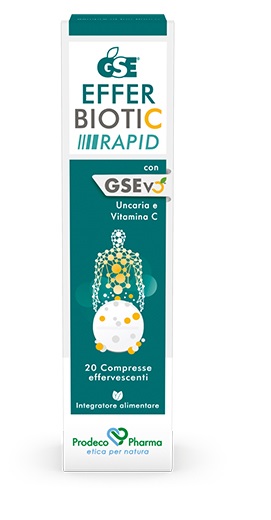 GSE EFFERBIOTIC RAPID 20 COMPRESSE - Farmacia Murachelli Di Putelli dr. Giovanni