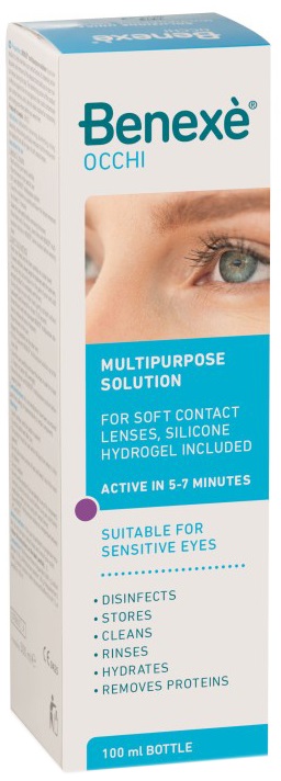 SOLUZIONE UNICA BENEXE' PULIZIA LENTI A CONTATTO 100 ML - Farmacia Murachelli Di Putelli dr. Giovanni