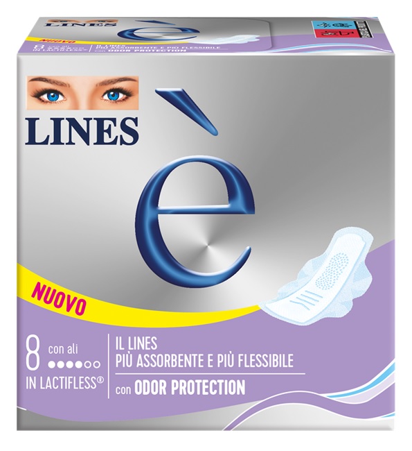 LINES E' ALI DOWNCOUNT 8 PEZZI - Farmacia Murachelli Di Putelli dr. Giovanni