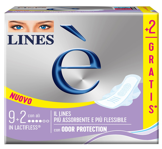 LINES E' ALI CARRY PACK 9 + 2 PEZZI - Farmacia Murachelli Di Putelli dr. Giovanni