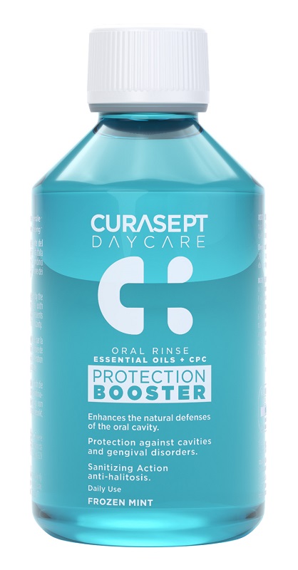 CURASEPT DAYCARE COLLUTORIO PROTECTION BOOSTER FROZEN MINT 250 ML - Farmacia Murachelli Di Putelli dr. Giovanni