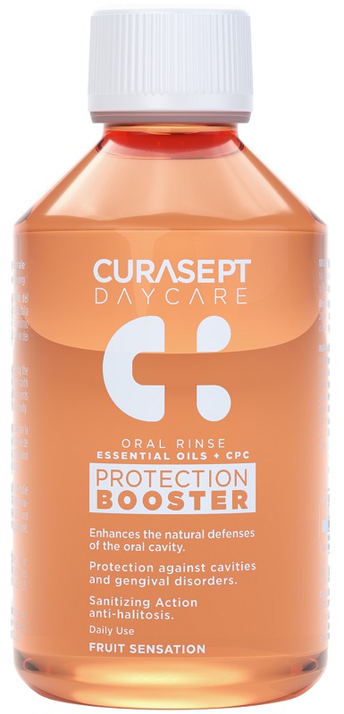 CURASEPT DAYCARE COLLUTORIO PROTECTION BOOSTER FRUIT SENSATION 250 ML - Farmacia Murachelli Di Putelli dr. Giovanni