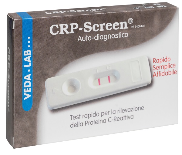 TEST SCREEN CRP PROT C REATTIVA AUTODIAGNOSTICO 1 PEZZO - Farmacia Murachelli Di Putelli dr. Giovanni