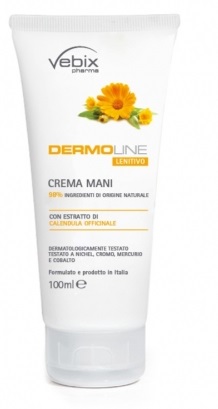 VEBIX DERMOLINE CREMA MANI CALENDULA 100 ML - Farmacia Murachelli Di Putelli dr. Giovanni