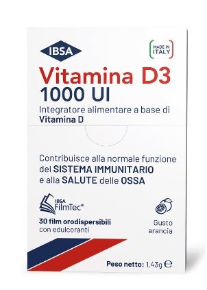 VITAMINA D3 IBSA 1000UI 30 FILM ORODISPERSIBILI - Farmacia Murachelli Di Putelli dr. Giovanni