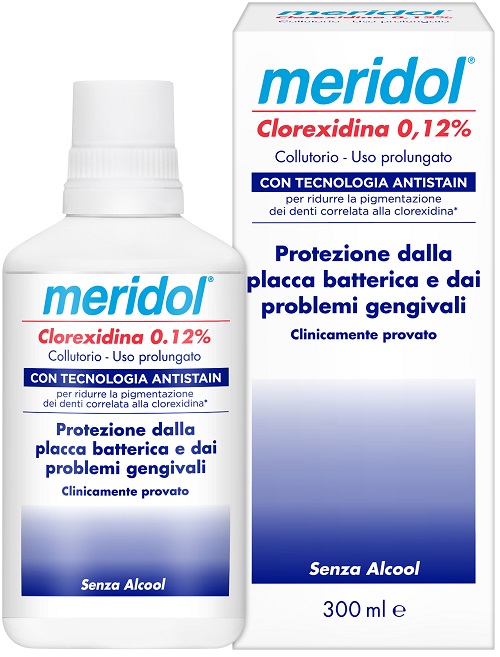MERIDOL COLLUTORIO CLOREXIDINA 0,12% 300 ML - Farmacia Murachelli Di Putelli dr. Giovanni