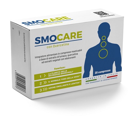 SMOCARE FUMATORI 20 COMPRESSE CON QUERCETINA - Farmacia Murachelli Di Putelli dr. Giovanni