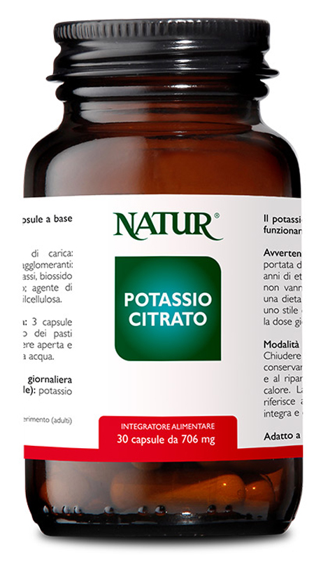 POTASSIO CITRATO 30 CAPSULE - Farmacia Murachelli Di Putelli dr. Giovanni
