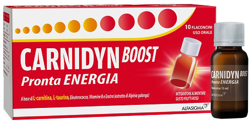 CARNIDYN BOOST 10 FLACONCINI - Farmacia Murachelli Di Putelli dr. Giovanni