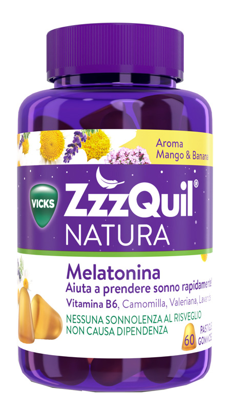 ZZZQUIL NATURA MANGO & BANANA 60 PASTIGLIE GOMMOSE - Farmacia Murachelli Di Putelli dr. Giovanni