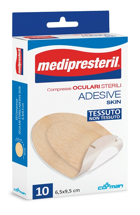 MEDIPRESTERIL COMPRESSA OCULARE ADESIVE SKIN 10 PEZZI - Farmacia Murachelli Di Putelli dr. Giovanni