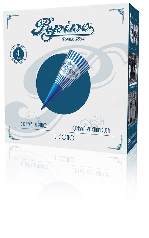 CONO GELATO ALLA CREMA 2 PEZZI DA 80 G + CONO GELATO AL GIANDUIA 2 PEZZI DA 80 G - Farmacia Murachelli Di Putelli dr. Giovanni