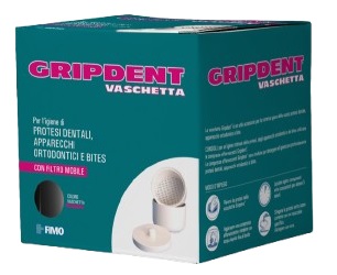 GRIPDENT VASCHETTA PORTA PROTESI DENTALI ED APPARECCHI ORTODONTICI - Farmacia Murachelli Di Putelli dr. Giovanni