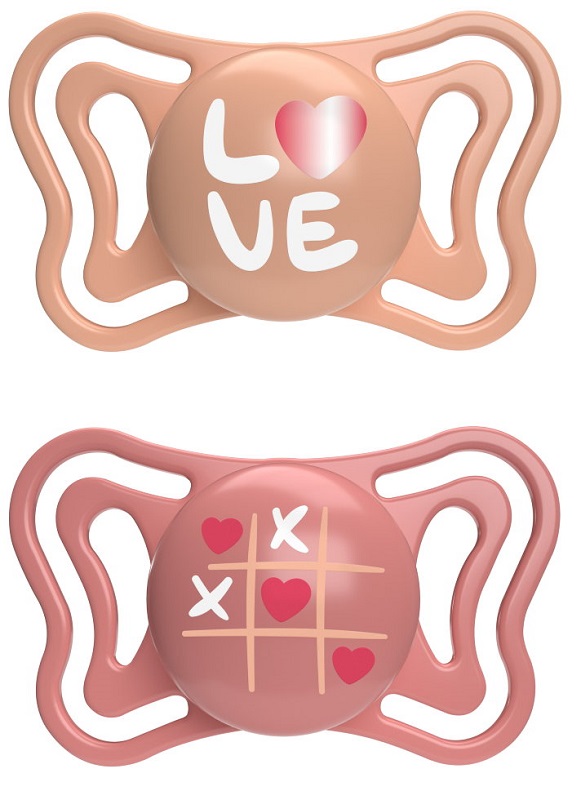 CHICCO SUCCHIETTO LIGHT ROSA SILICONE 16-36M 2 PEZZI - Farmacia Murachelli Di Putelli dr. Giovanni