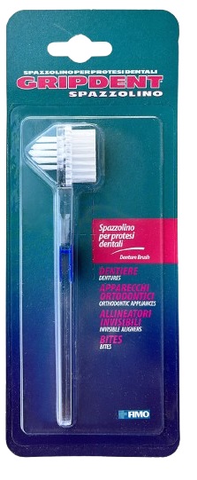 GRIPDENT SPAZZOLINO PER PROTESI DENTALI - Farmacia Murachelli Di Putelli dr. Giovanni