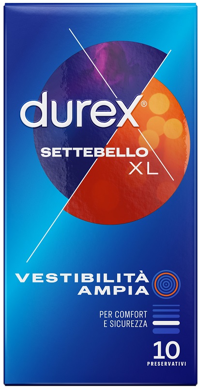 PROFILATTICO DUREX SETTEBELLO EXTRALARGE 10 PEZZI - Farmacia Murachelli Di Putelli dr. Giovanni