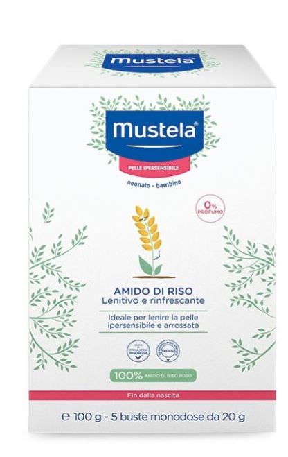 MUSTELA AMIDO DI RISO 100 G - Farmacia Murachelli Di Putelli dr. Giovanni