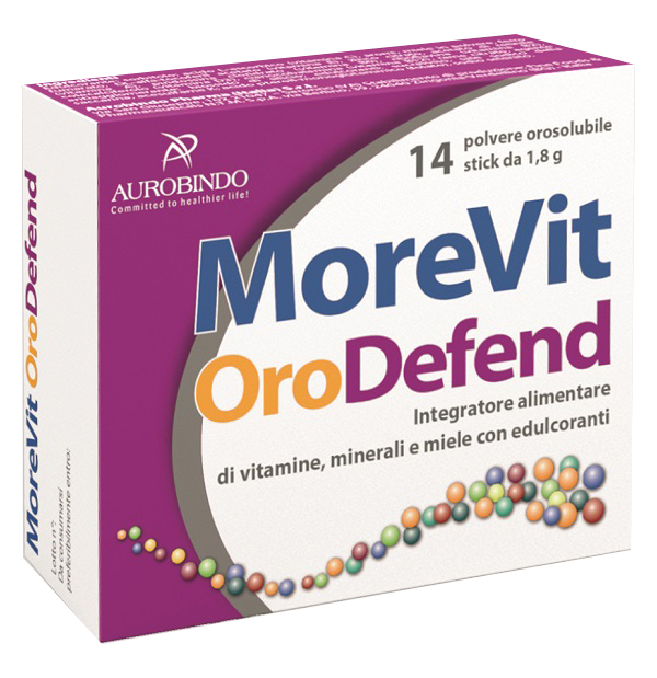 MOREVIT ORODEFEND 14 STICK 1,8 G CON EDULCORANTI - Farmacia Murachelli Di Putelli dr. Giovanni